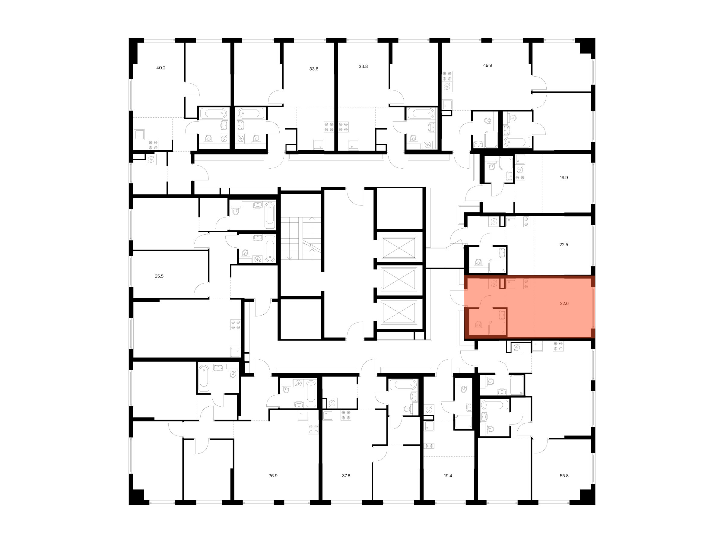 22.6 кв.м, Плеханова 11 , изображение-2