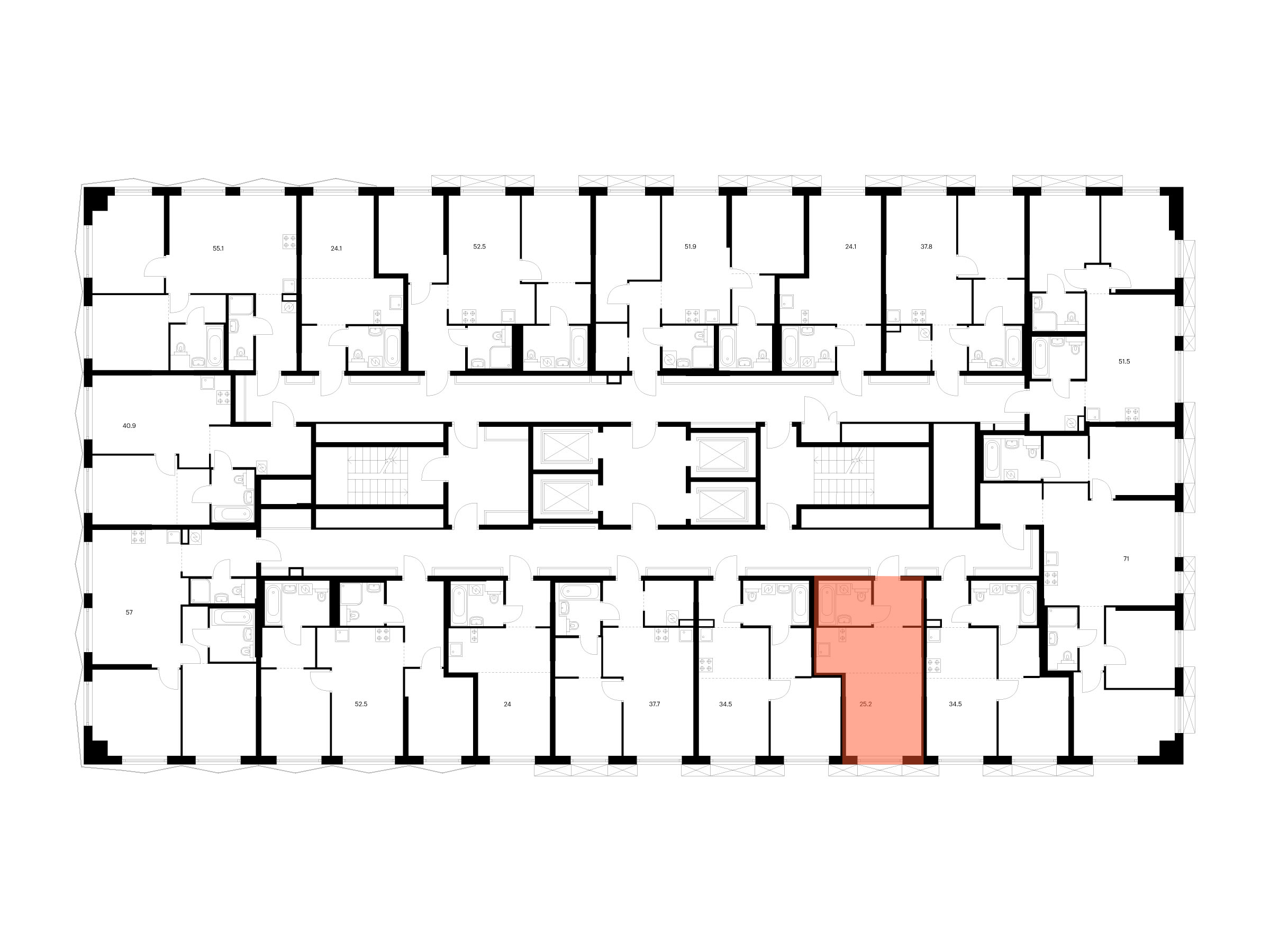 25.2 кв.м, Плеханова 11 , изображение-2