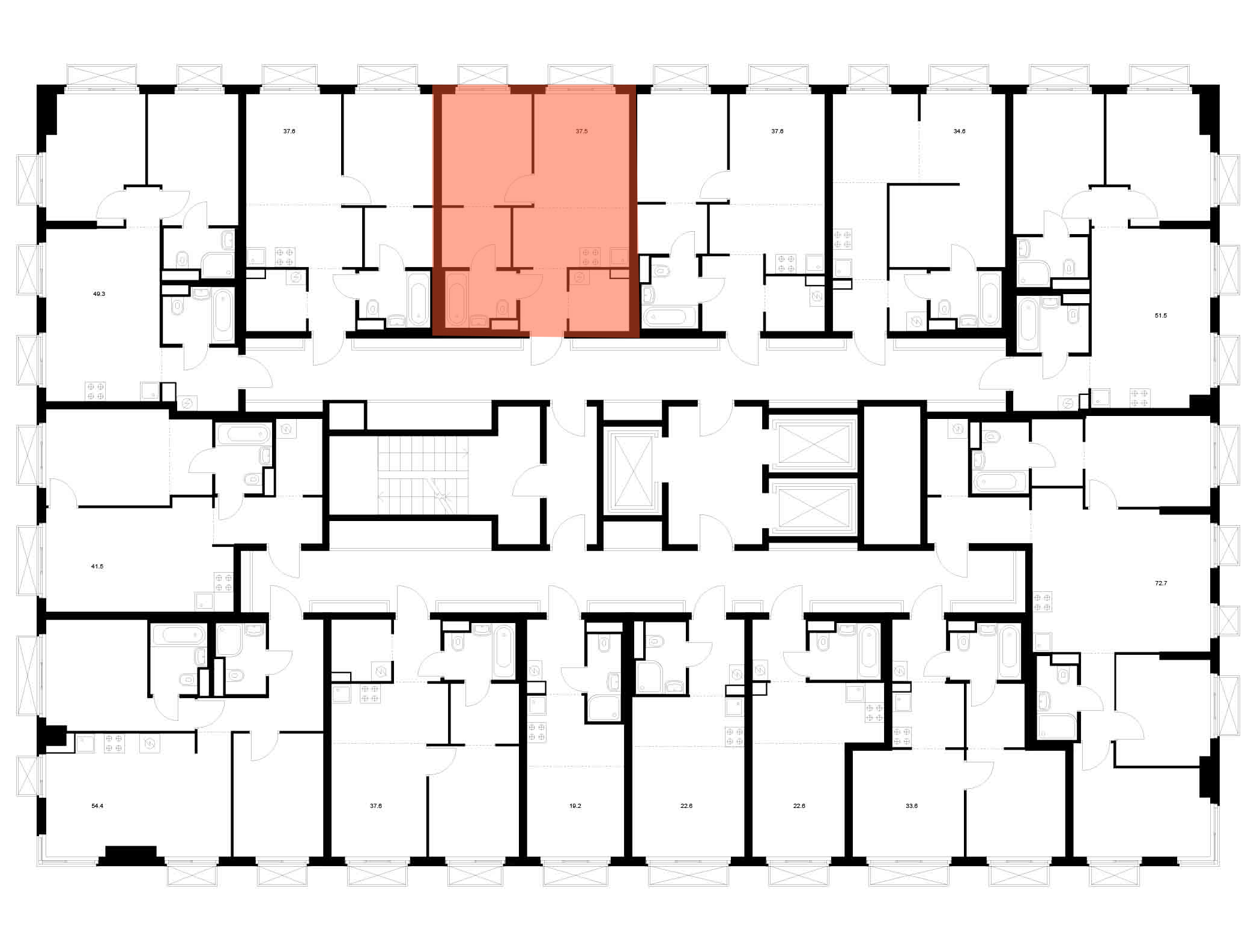 1-комнатная квартира, 37.5 кв.м, 2-й Иртышский, изображение-2