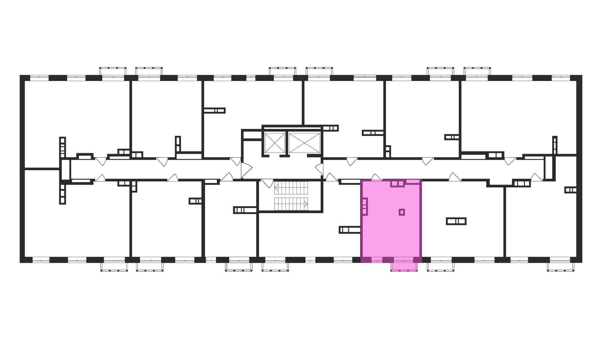 Планировка Студия 12
