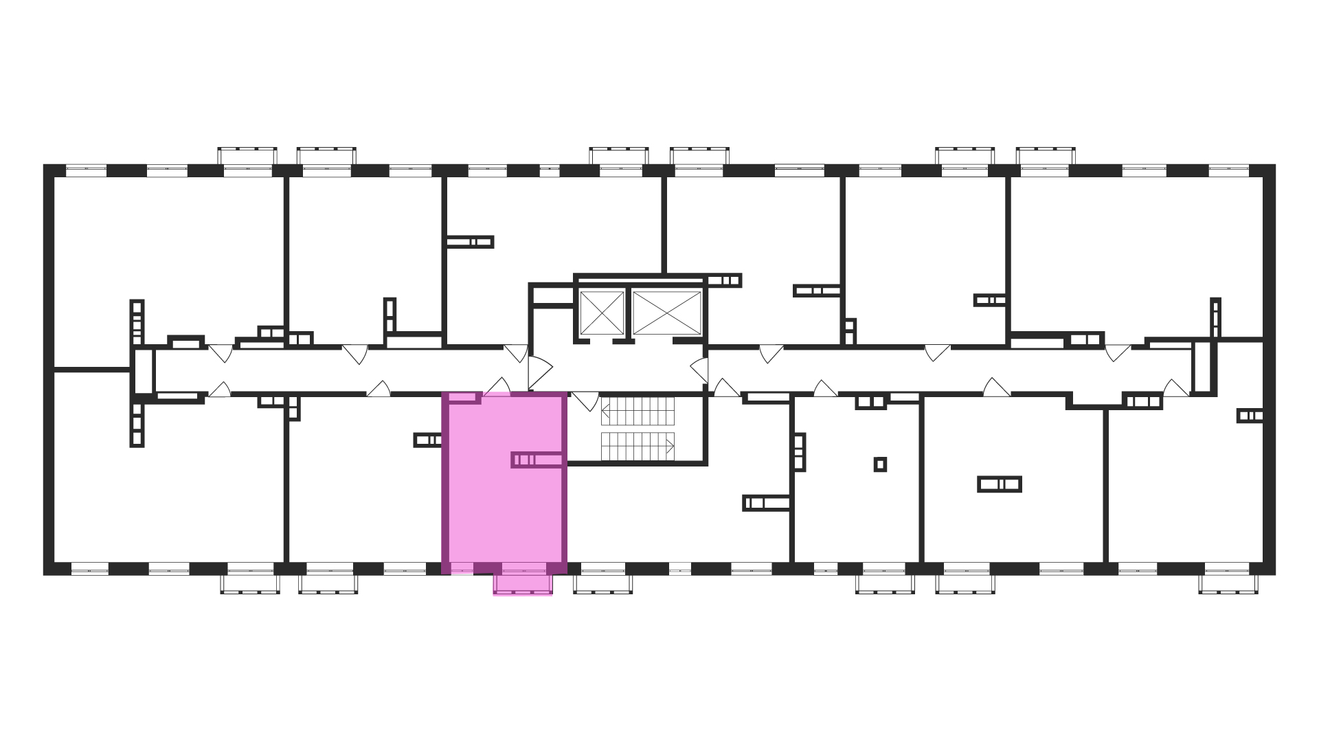 Планировка Студия 12