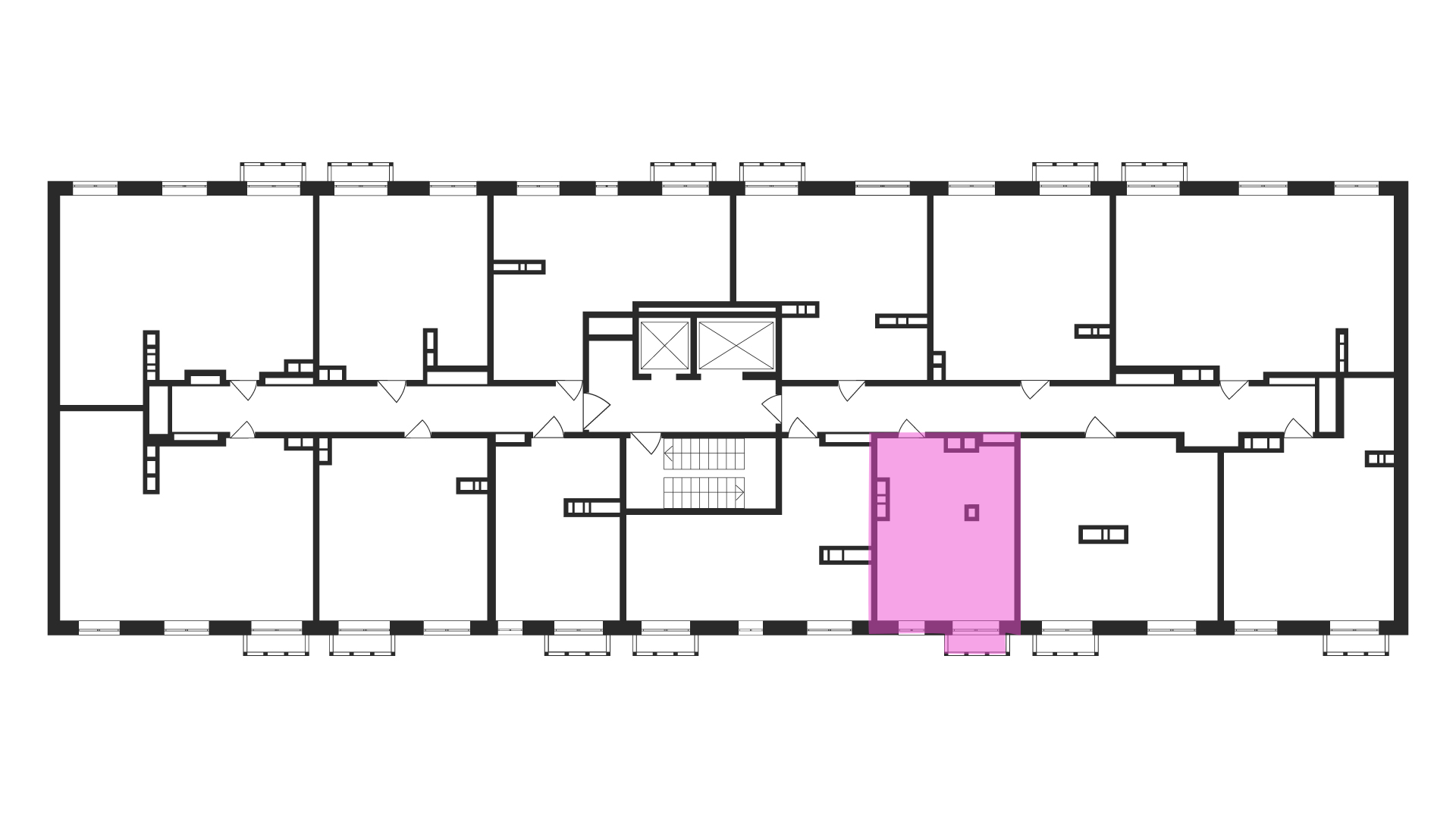 Планировка Студия 12