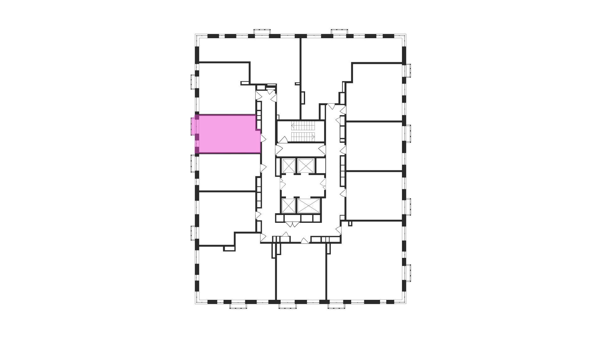 Планировка Студия 9