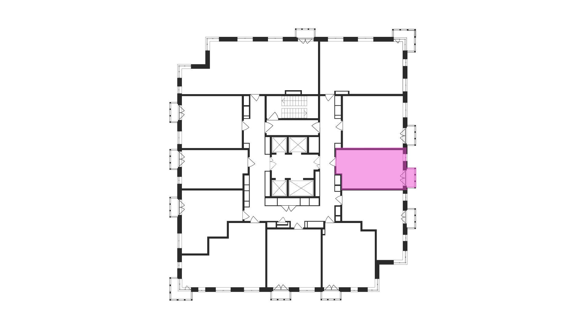 Планировка Студия 9