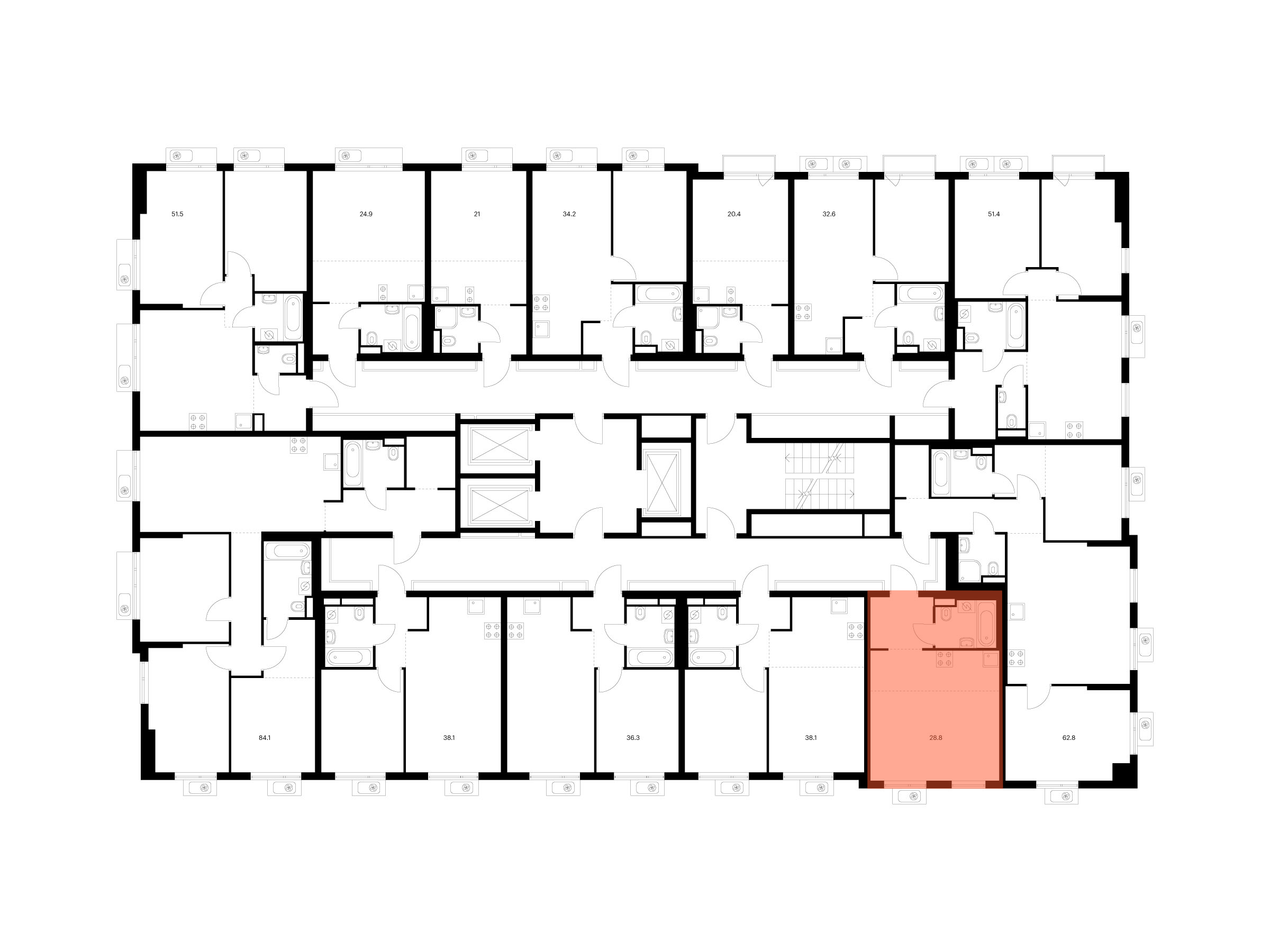 28.8 кв.м, Ярославский квартал, изображение-2