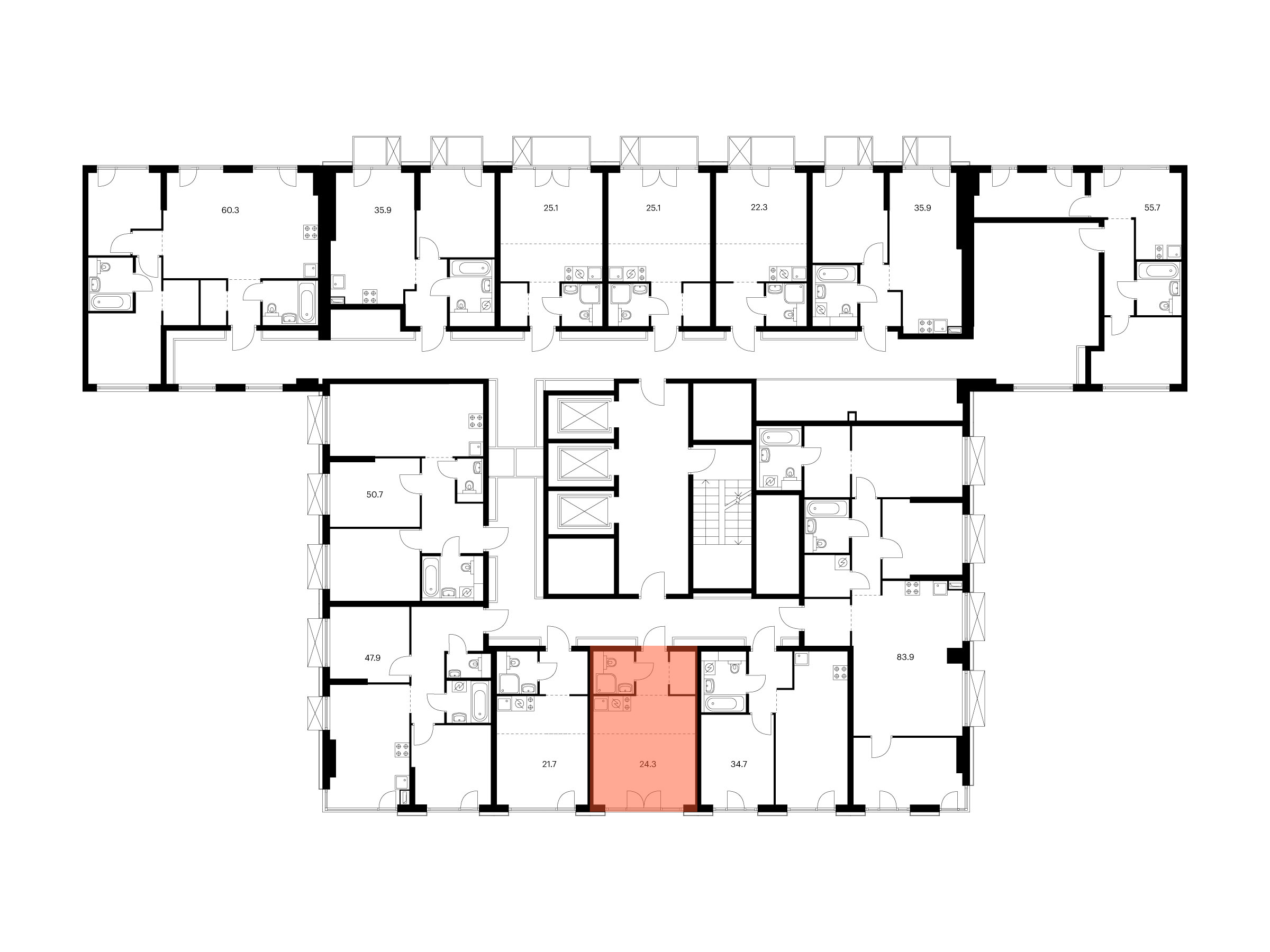 24.3 кв.м, 2-й Иртышский, изображение-2
