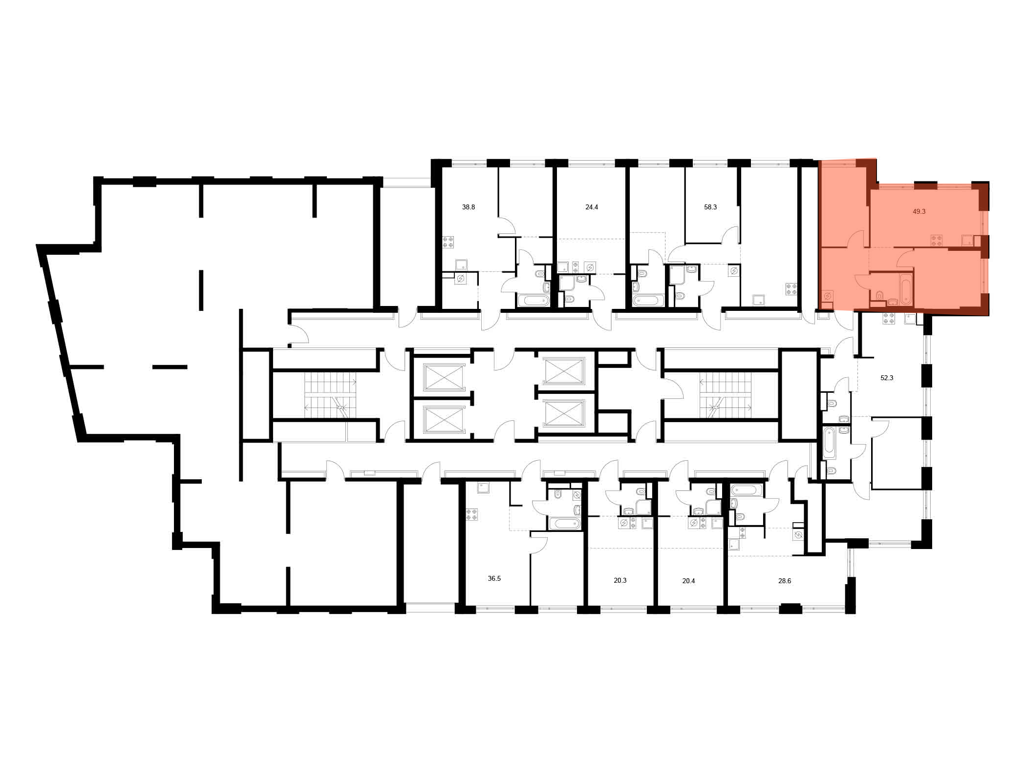 2-комнатная квартира, 49.3 кв.м, 2-й Иртышский, изображение-2