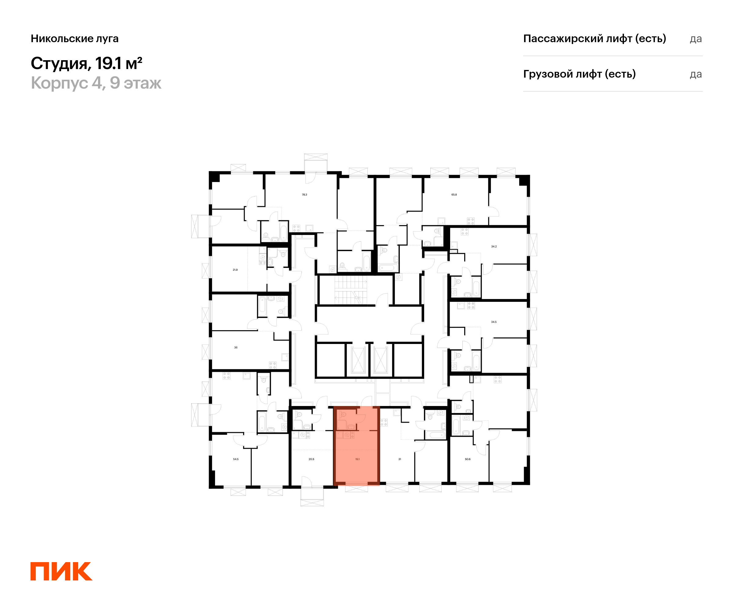 19.1 кв.м, Никольские луга, изображение-2