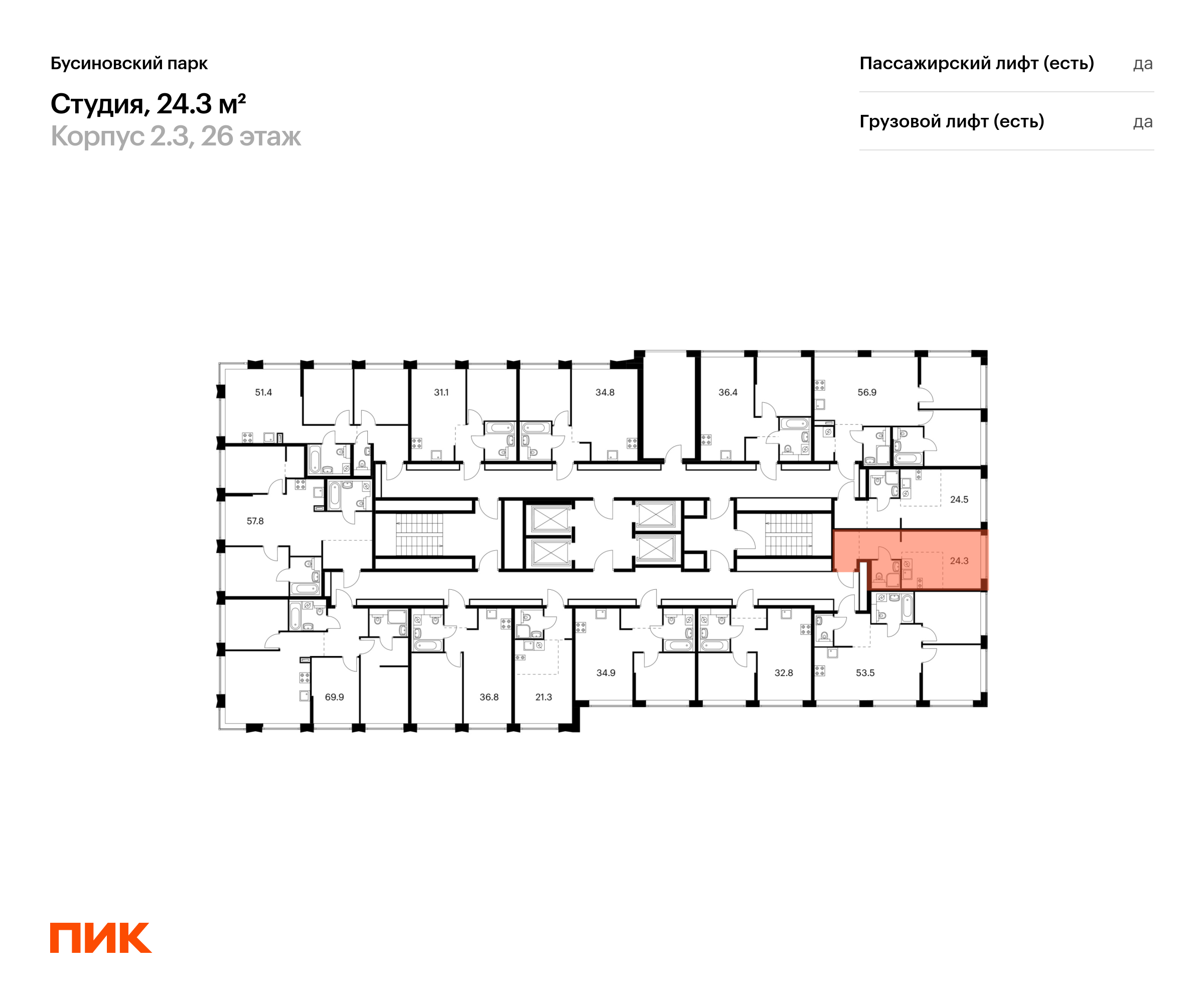 24.3 кв.м, Бусиновский парк, изображение-2