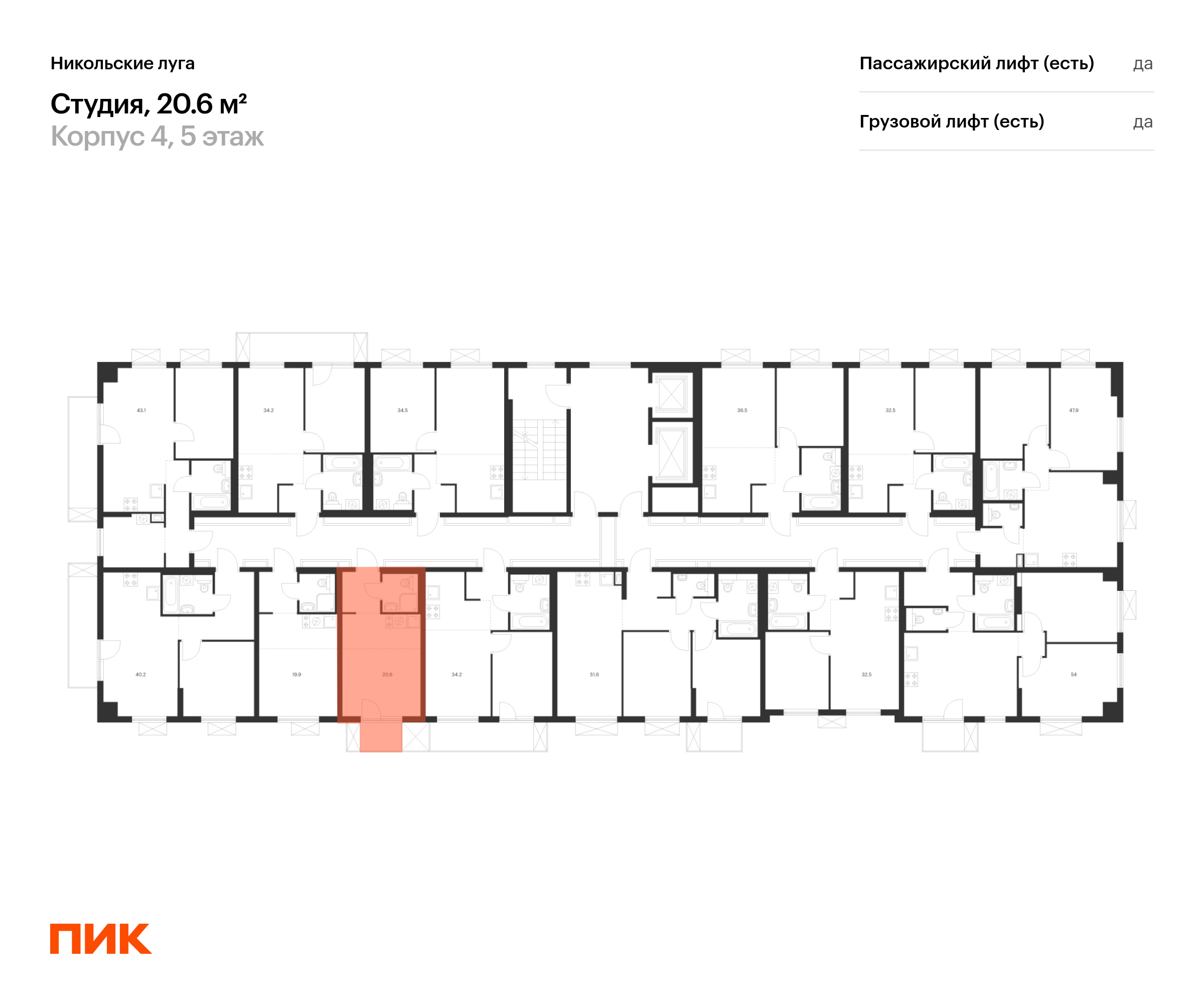 20.6 кв.м, Никольские луга, изображение-2