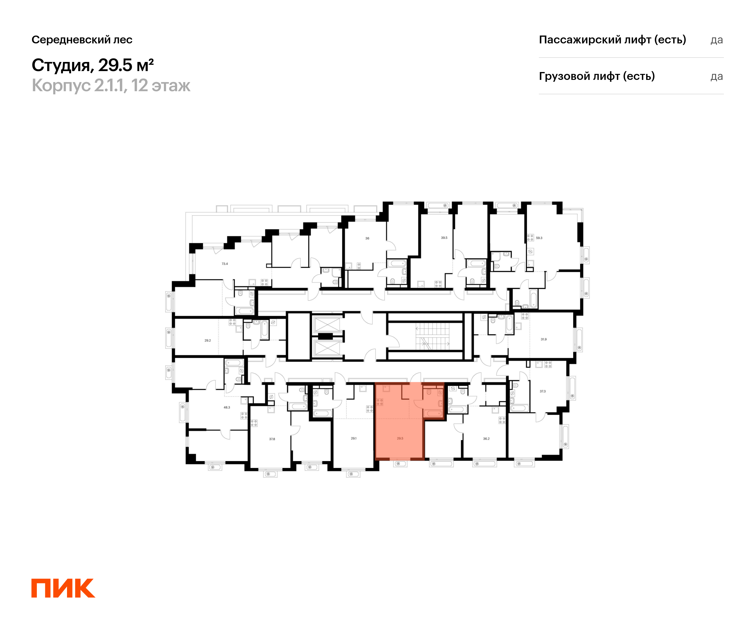 29.5 кв.м, Середневский лес, изображение-2