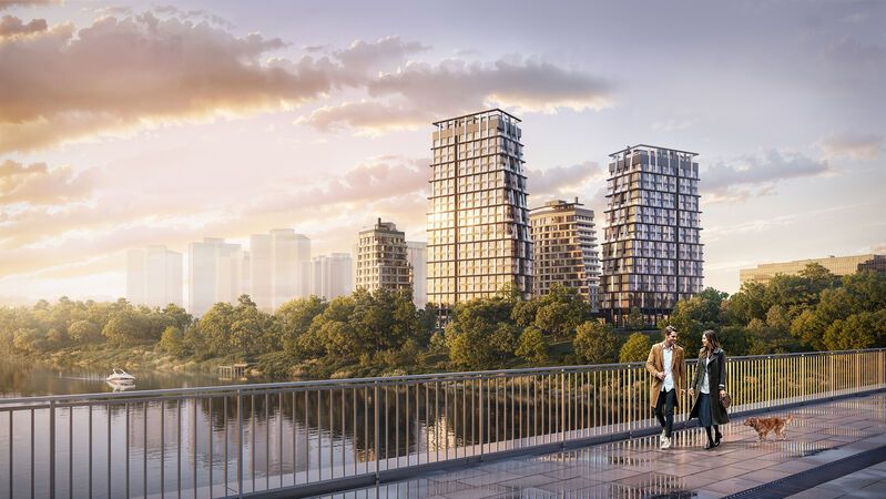 2х-комнатная квартира в ЖК Остров