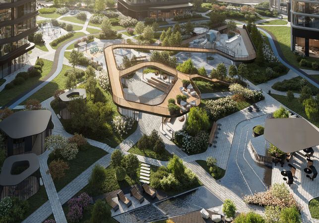 2х-комнатная квартира в ЖК Остров