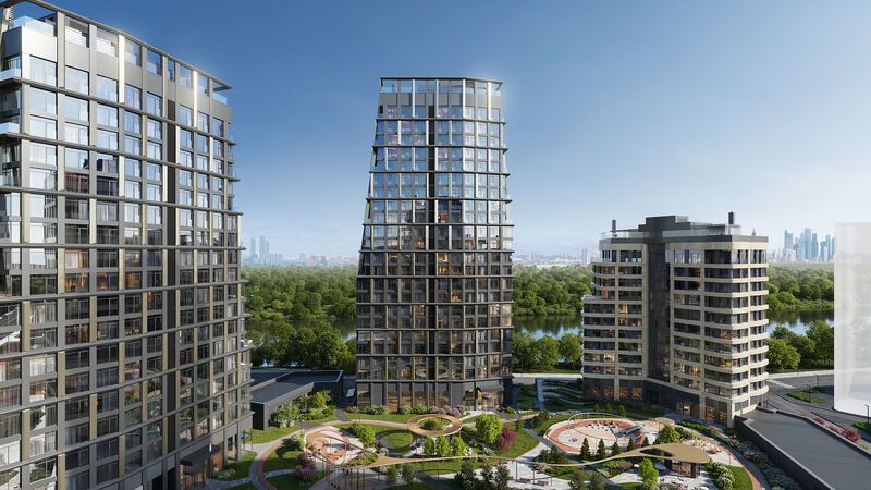 2х-комнатная квартира в ЖК Остров