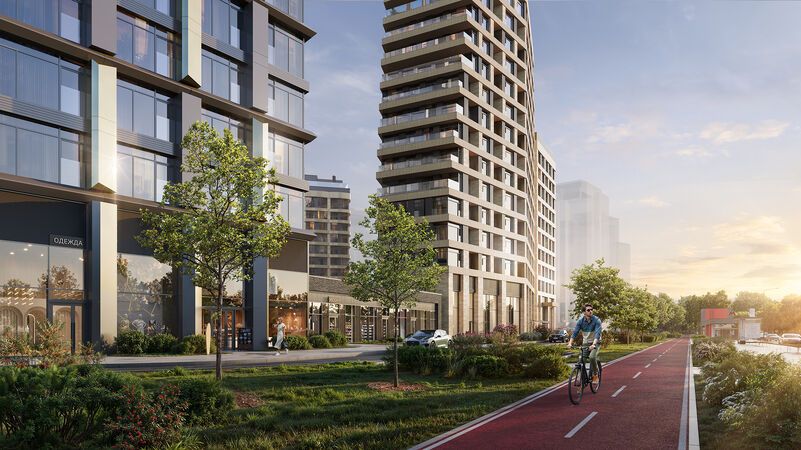 2х-комнатная квартира в ЖК Остров