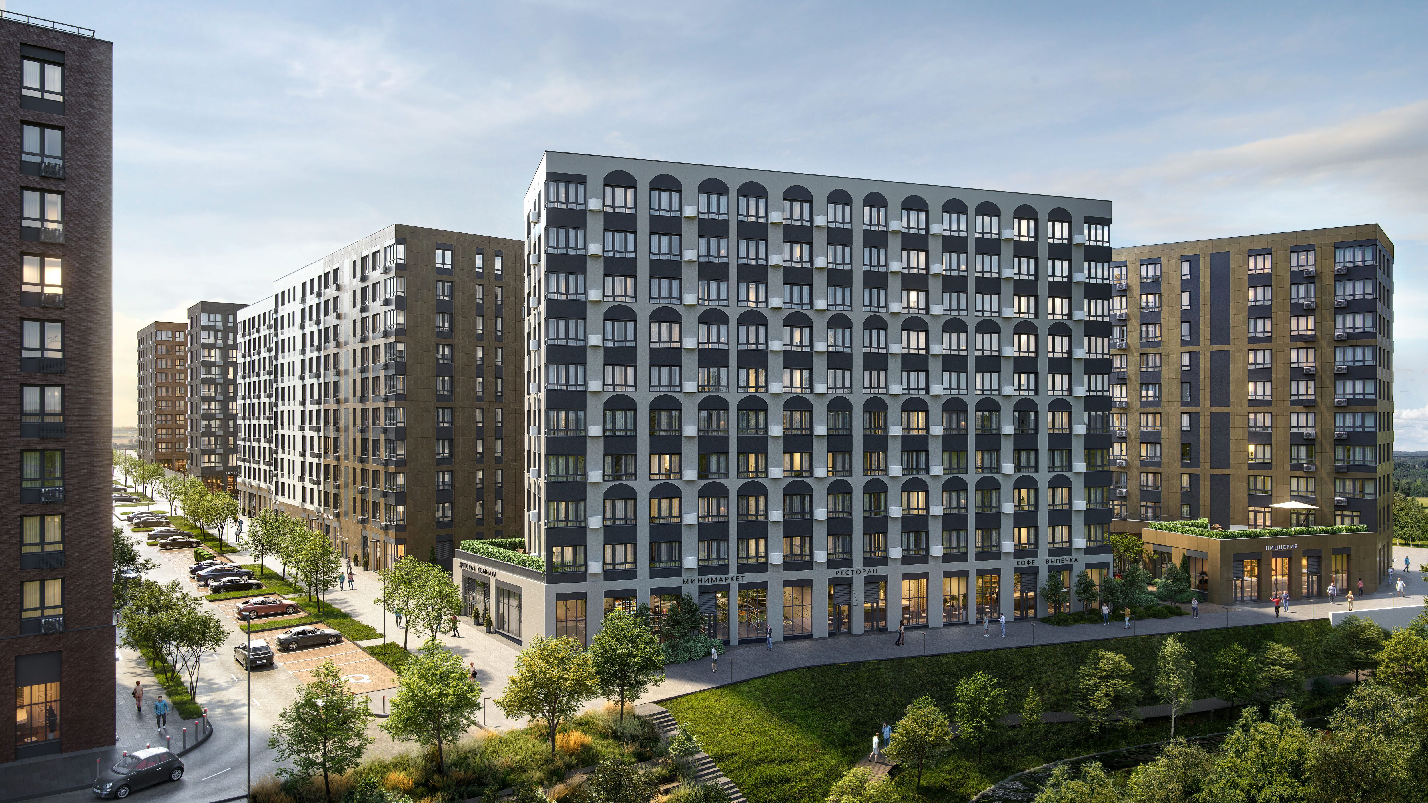 1-комнатная квартира, 32.4 кв.м, Жилой район «Родные кварталы», изображение-2 1-комнатная квартира, 32.4 кв.м, Жилой район «Родные кварталы», изображение-2