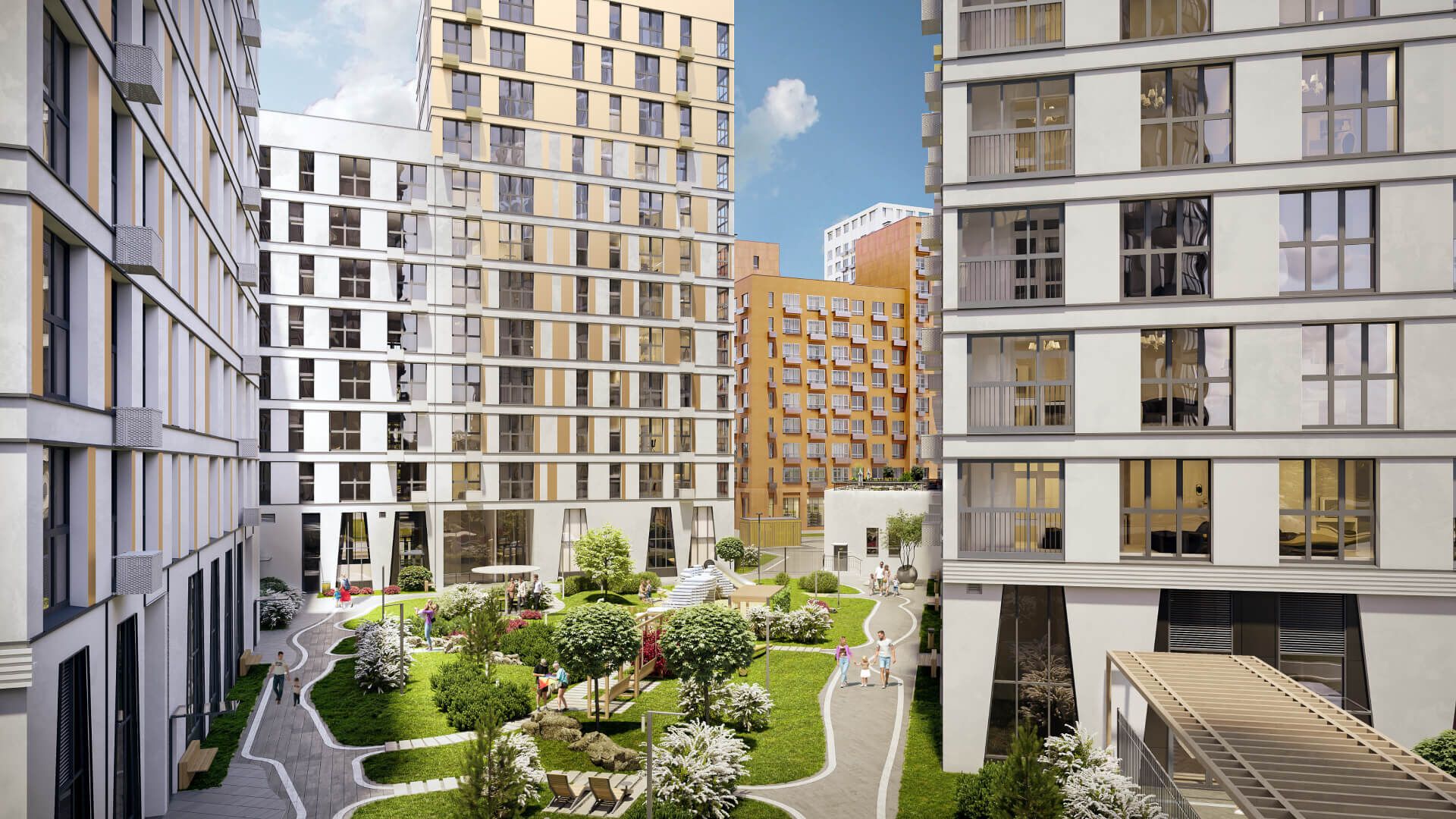 2-комнатная квартира, 41.9 кв.м, ЖК «Дзен-кварталы», изображение-4 2-комнатная квартира, 41.9 кв.м, ЖК «Дзен-кварталы», изображение-4