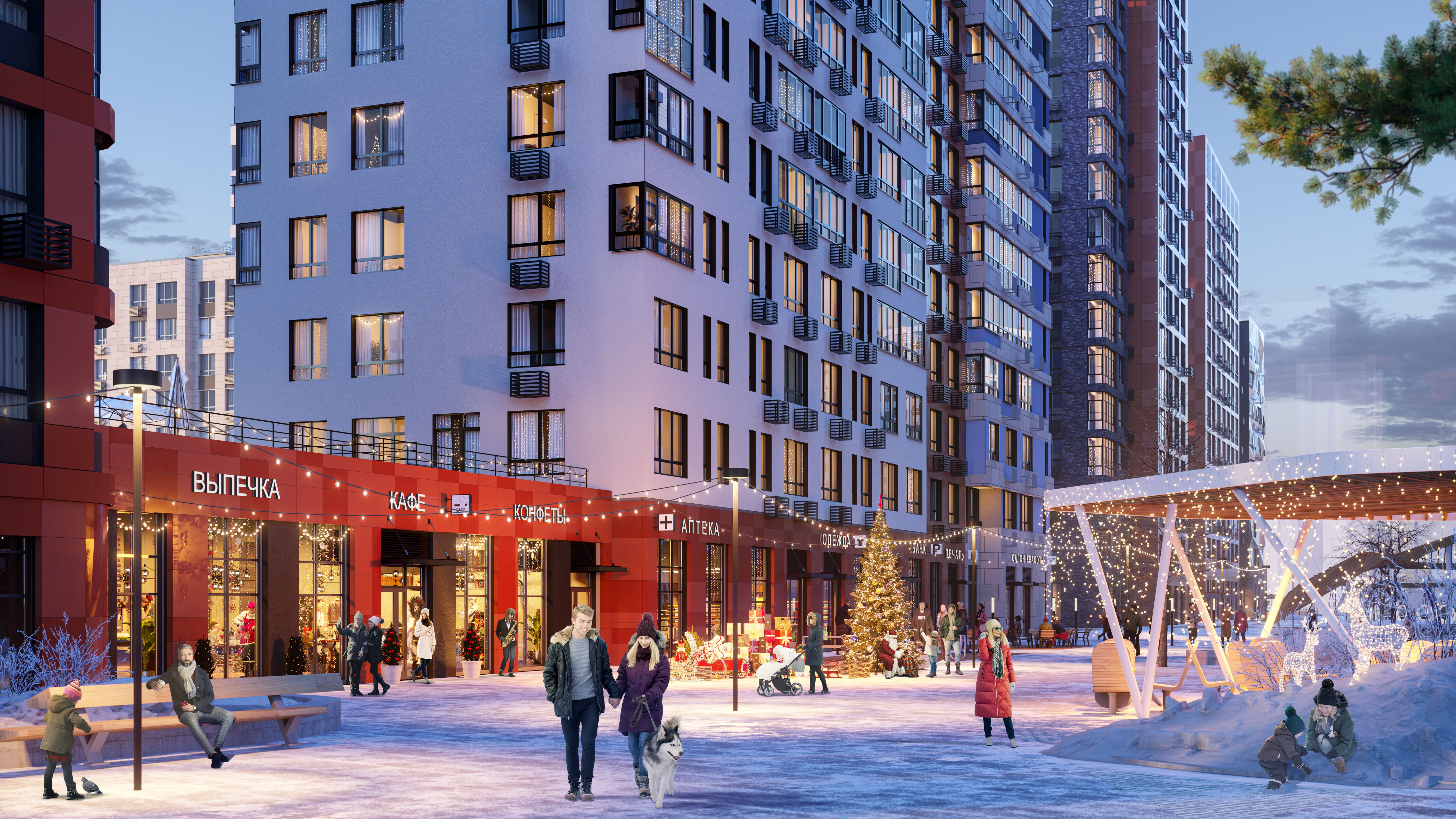 3-комнатная квартира, 73 кв.м, Жилой квартал «Прокшино», изображение-2 3-комнатная квартира, 73 кв.м, Жилой квартал «Прокшино», изображение-2