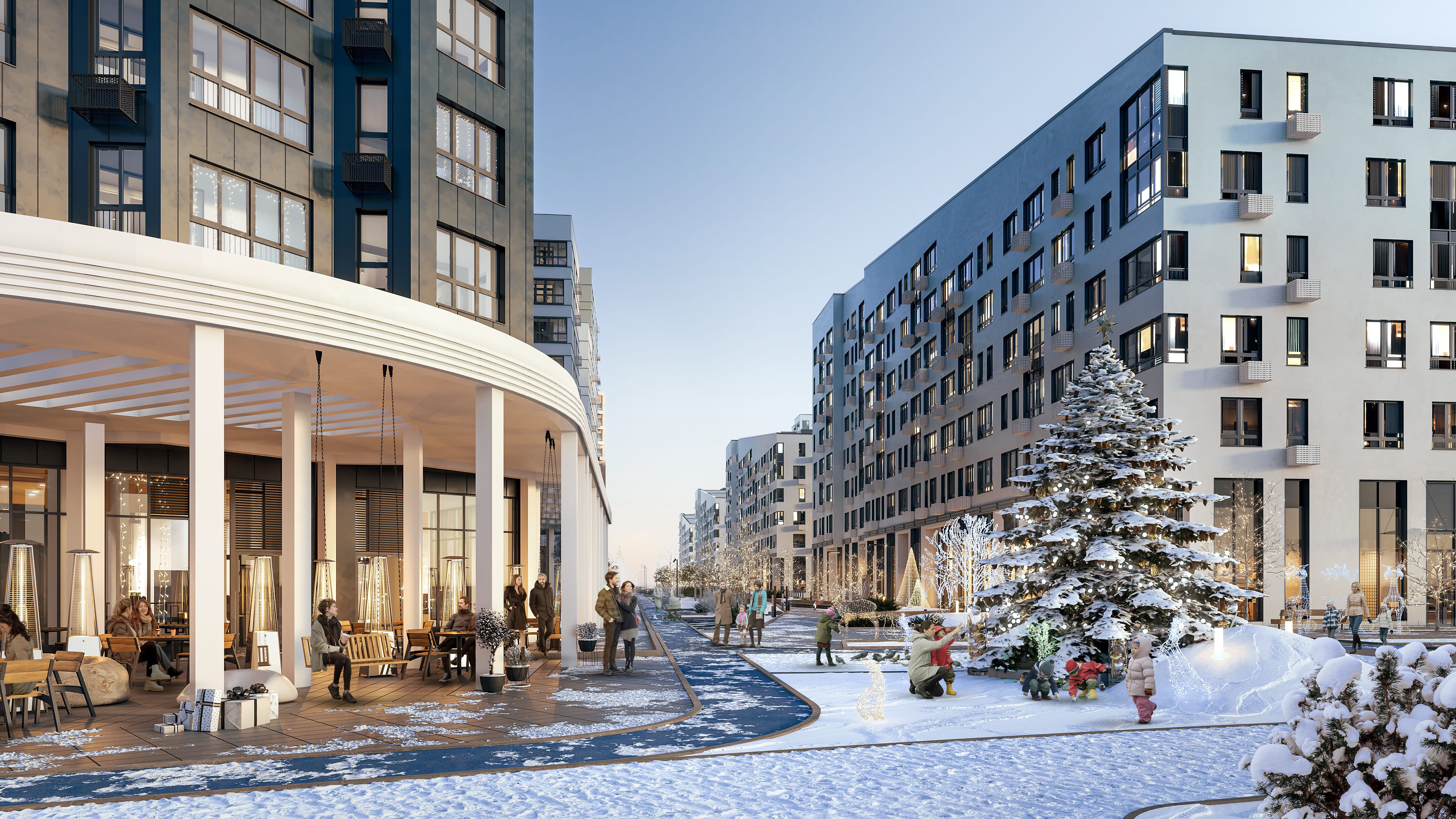 3-комнатная квартира, 97.7 кв.м, ЖК «Дзен-кварталы», изображение-2 3-комнатная квартира, 97.7 кв.м, ЖК «Дзен-кварталы», изображение-2