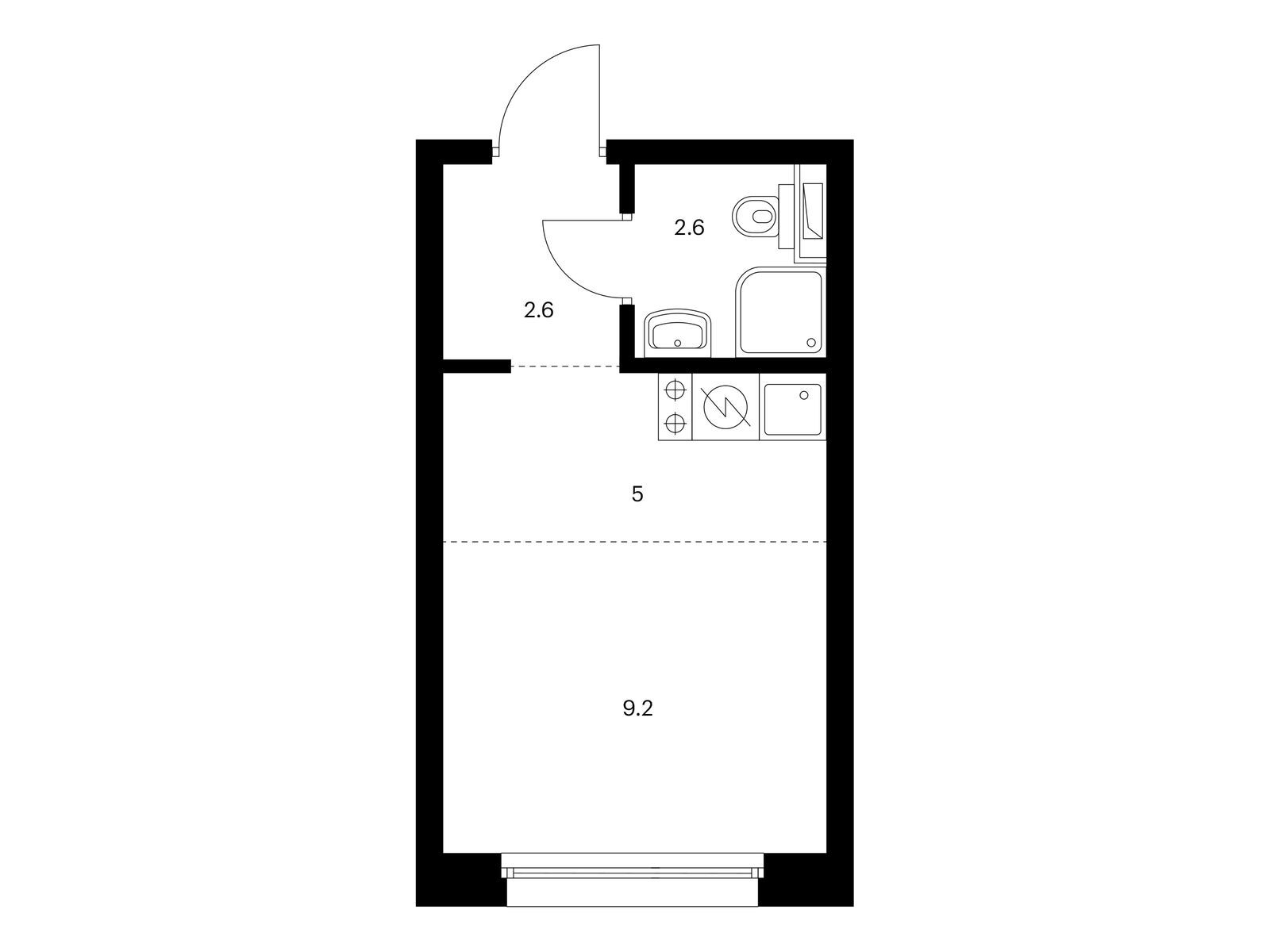 19.4 кв.м, Полар