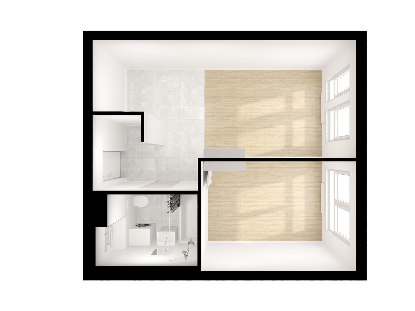 1-комнатная квартира, 31.7 кв.м, Второй Нагатинский