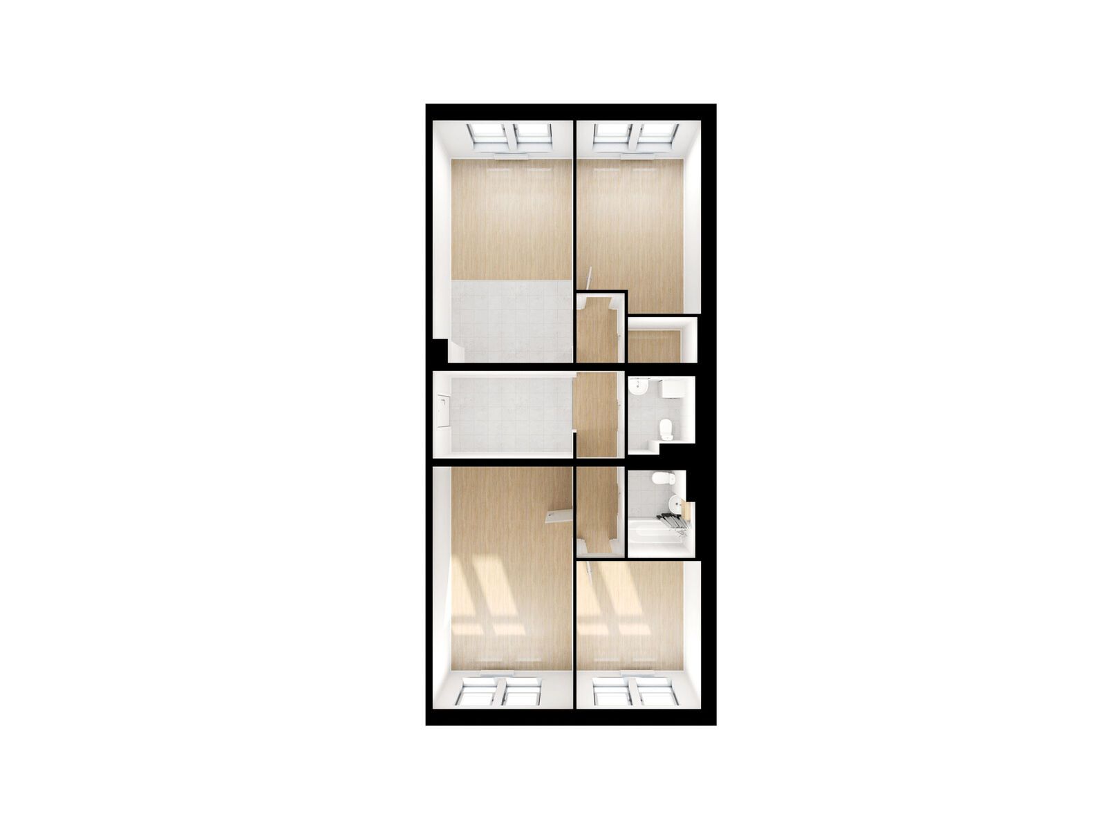 3-комнатная квартира, 92 кв.м, Мякинино парк