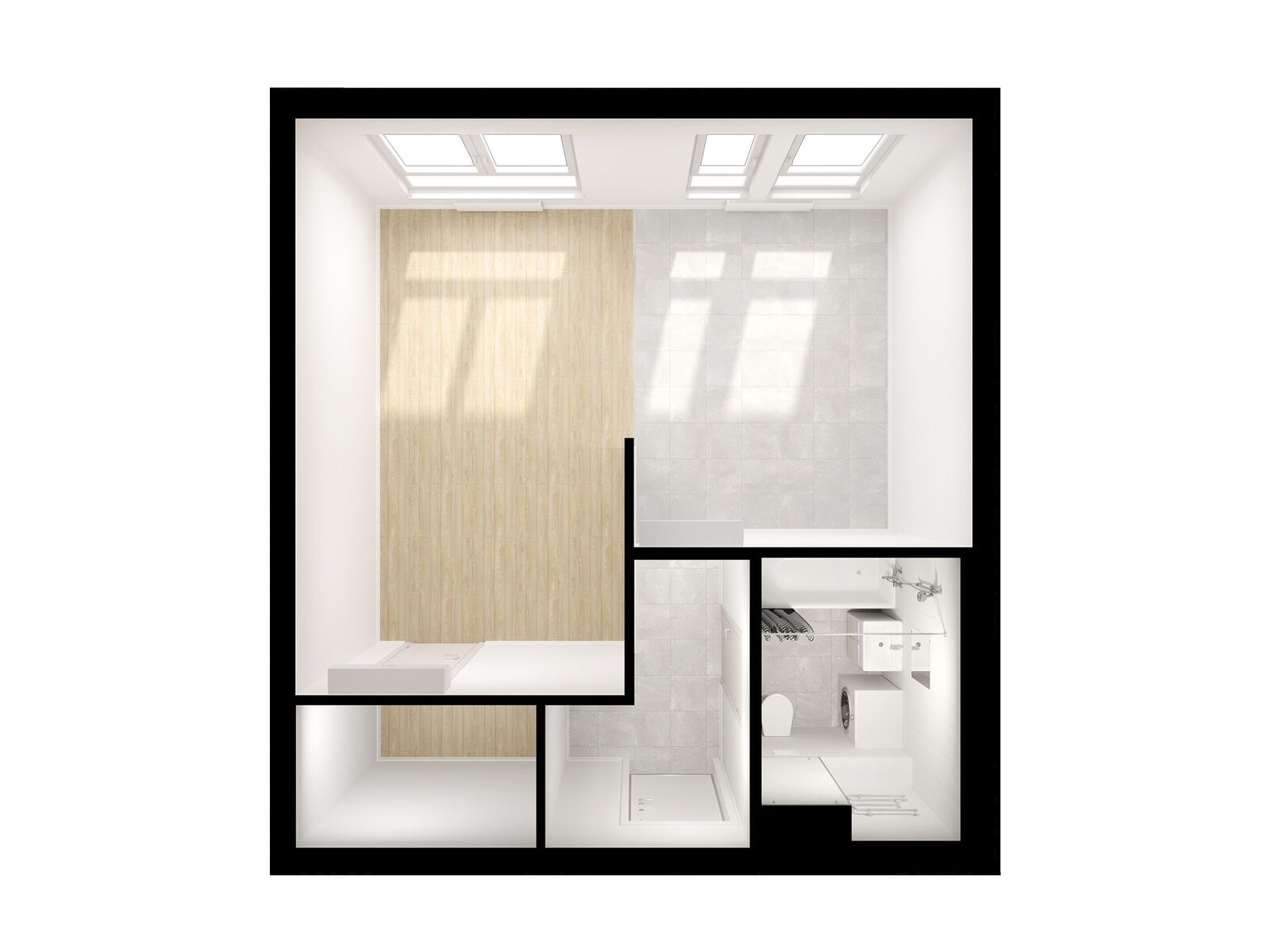 1-комнатная квартира, 34.26 кв.м, Перовское 2 1-комнатная квартира, 34.26 кв.м, Перовское 2