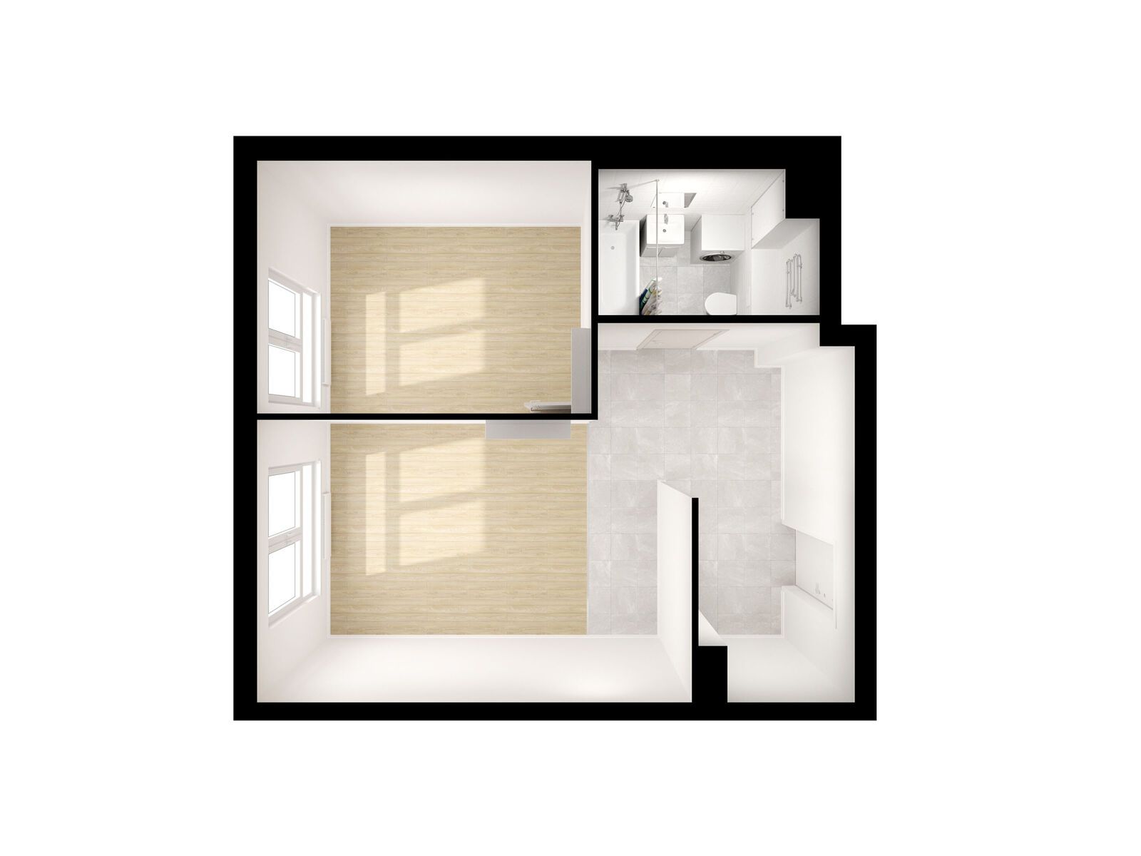 1-комнатная квартира, 39.1 кв.м, Михайловский парк 1-комнатная квартира, 39.1 кв.м, Михайловский парк