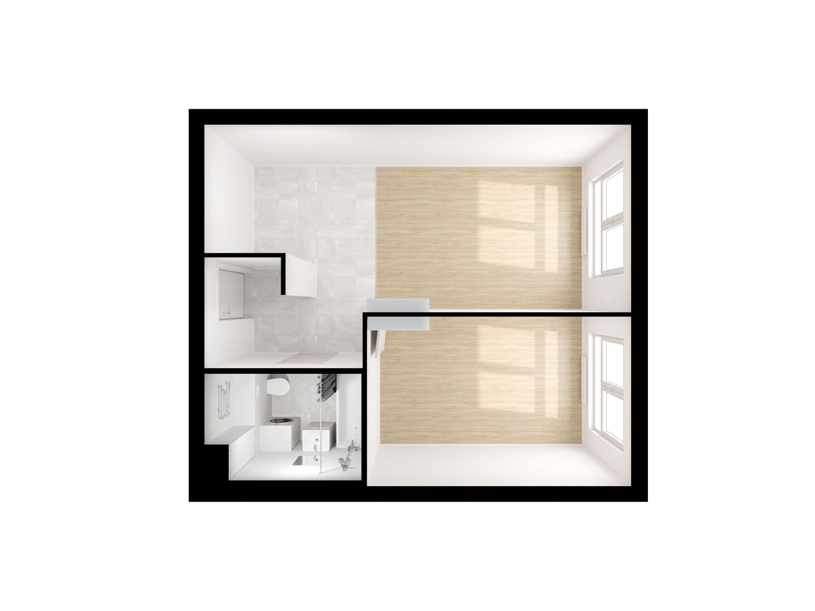 1-комнатная квартира, 37.3 кв.м, Михайловский парк 1-комнатная квартира, 37.3 кв.м, Михайловский парк